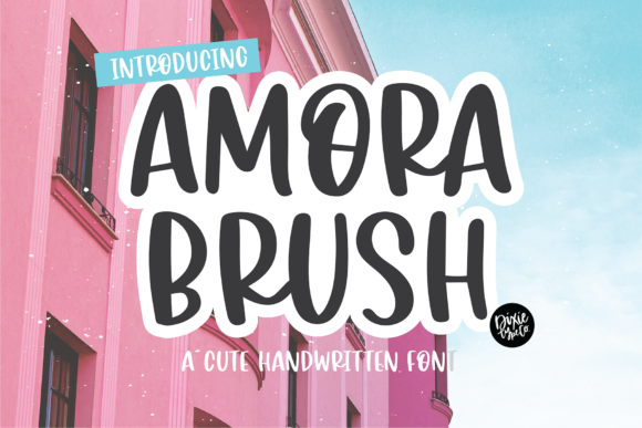 Amora Brush: The Perfect Script Handwritten Font for Digital Marketers