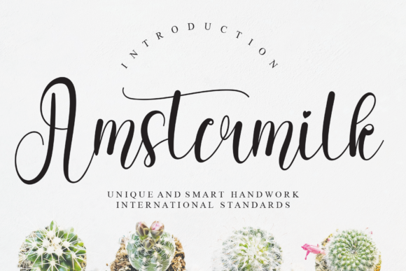 Amstermilk: The Handwritten Font That Elevates Your Brand’s Visual Story