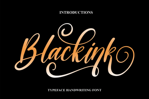 Blackink: The Font That Elevates Your Brand’s Visual Story