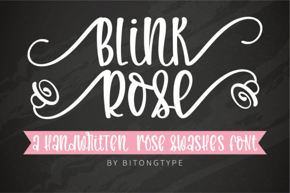 Blink Rose: A Font That Elevates Your Brand’s Visual Story