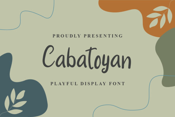 Cabatoyan: A Playful Handwritten Font for Creative Branding
