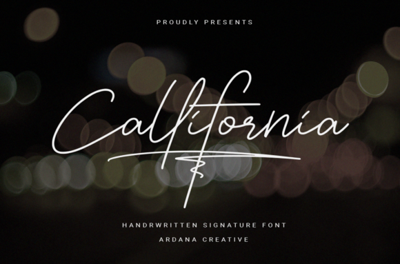 Callifornia: A Delicate Handwritten Font for Creative Projects
