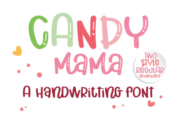 Candy Mama: A Script Handwritten Font for Kids-Themed Campaigns