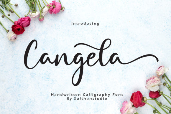 Cangela: The Script Handwritten Font That Elevates Your Campaigns