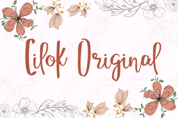 Cilok Original: The Font That Elevates Your Brand’s Visual Story
