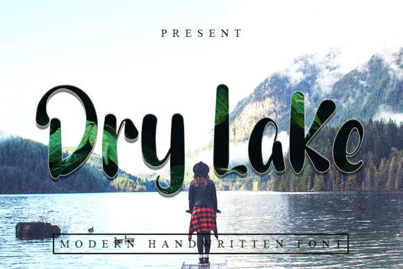 Dry Lake: A Script Handwritten Font for Dynamic Brand Campaigns