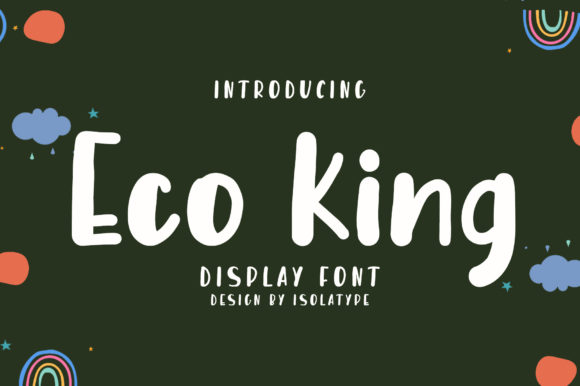 Eco King: A Script Font for Elegant Editorial Design