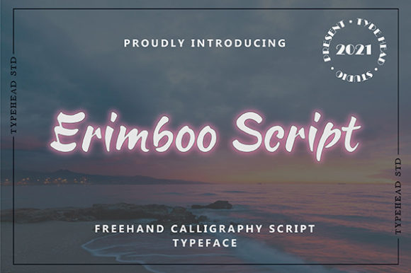 Erimboo: A Script Handwritten Font for Dynamic Brand Campaigns