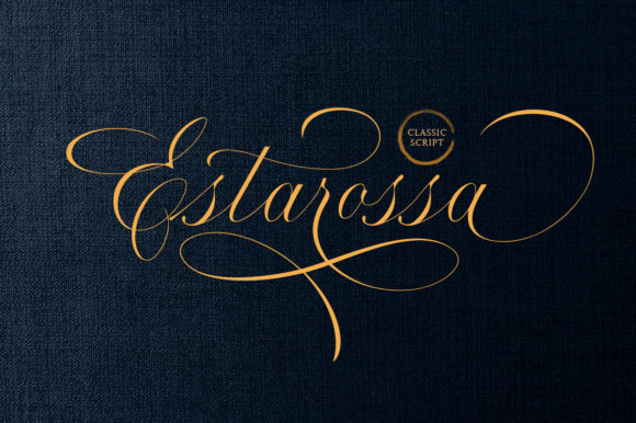 Estarossa: A Script Handwritten Font for Sophisticated Branding