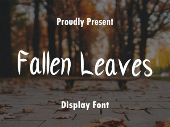Fallen Leaves: The Perfect Handwritten Font for Creative Campaigns