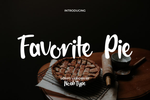Favorite Pie: A Script Handwritten Font for Timeless Branding