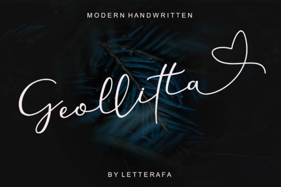 Geollitta: A Timeless Script Handwritten Font for Designers