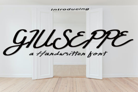 Giuseppe: A Handwritten Font for Warm Branding and Creative Expression