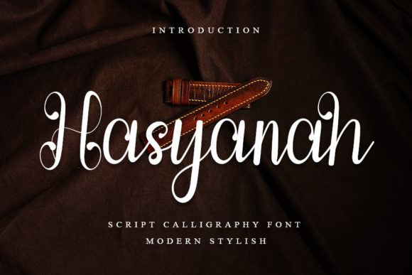 Hasyanah: The Perfect Font for Elegant Branding and Creative Design