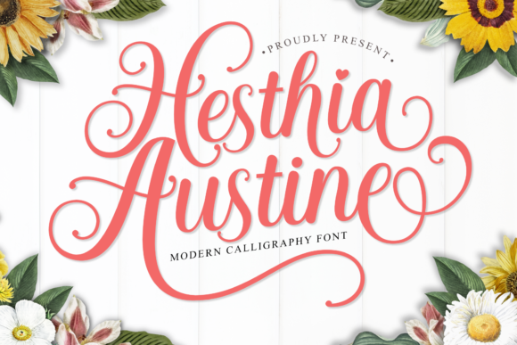 Hesthia Austine: A Script Handwritten Font That Elevates Your Brand