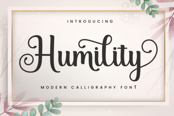 Humility: A Script Handwritten Font That Elevates Every Design
