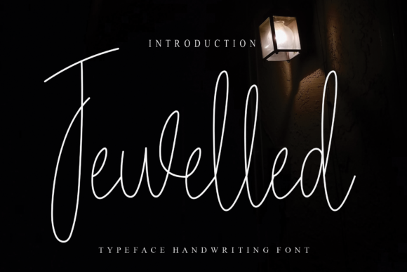 Jewelled: A Script Handwritten Font for Elegant Branding