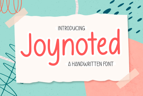 Joynoted: A Simple Script Font for Creative Designers