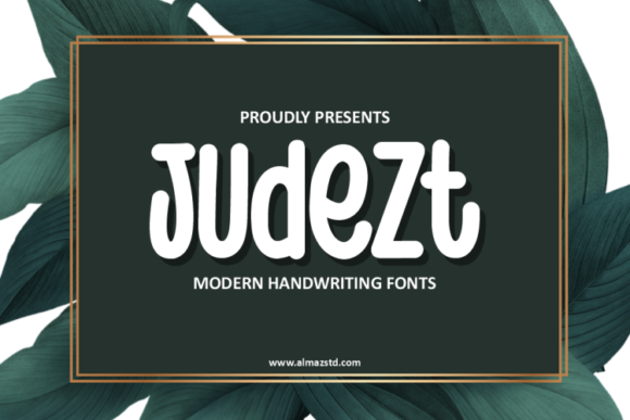 Judezt: The Font That Elevates Your Brand’s Visual Story