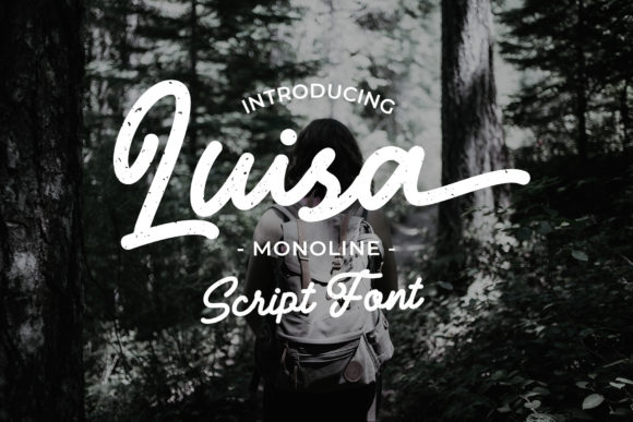 Luisa: A Sweet Script Font for Handmade Creators