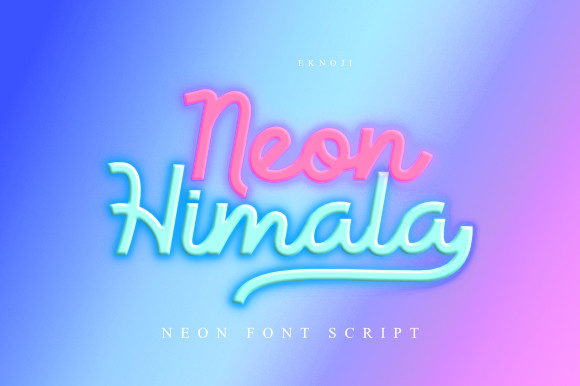 Neon Himala: The Font That Elevates Your Campaign’s Romance