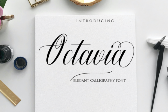 Octavia: A Script Handwritten Font for Dynamic Brand Campaigns