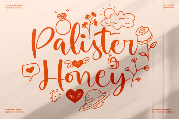 Palister Honey: A Script Handwritten Font for Modern Web Design