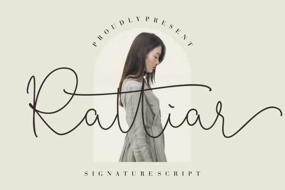 Rattiar: A Script Handwritten Font for Editorial Elegance