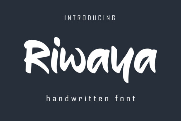 Riwaya: The Font That Brings a Casual Vibe to Branding