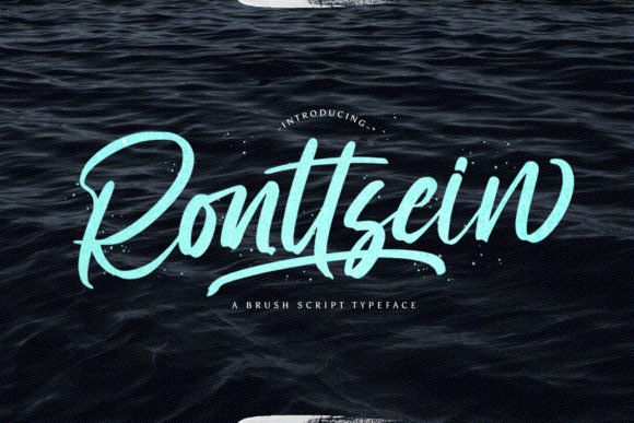 Ronttsein: A Font for Elegant Branding and Creative Expression