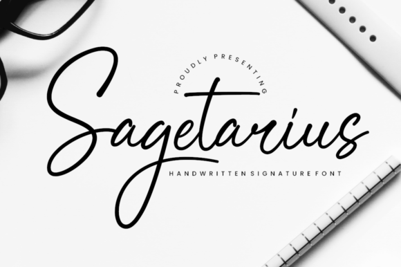 Sagetarius: The Handwritten Font That Elevates Your Brand