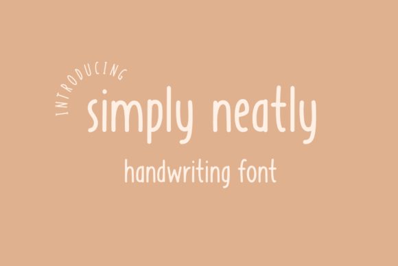 Simply Neatly: A Script Handwritten Font for Authentic Branding
