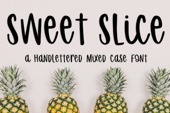 Sweet Slice: A Script Handwritten Font for Creative Web Design