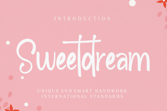 Sweetdream: A Script Handwritten Font for Creative Web Design