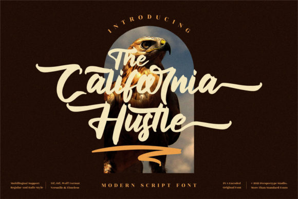 The California Hustle: A Script Handwritten Font for Creative Crafters