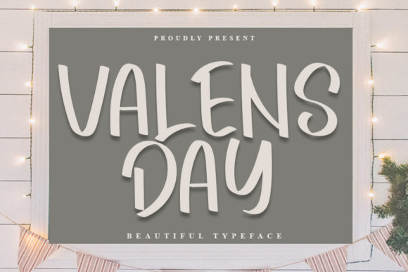 Valens Day: A Script Handwritten Font for Creative Crafters and Product Makers